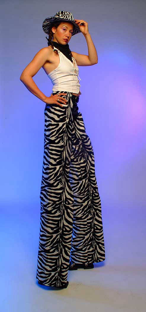 Cowgirl Stilt Walker